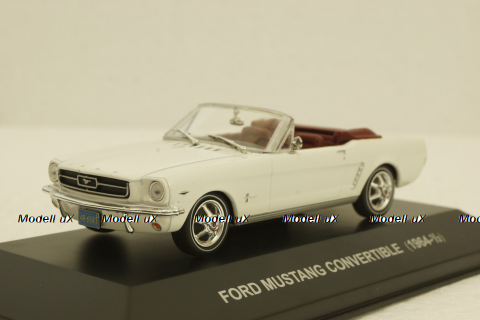 Ford Mustang Convertible 1964-1/2,  Ford Mustang Collection №4 1:43