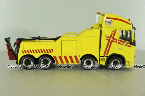 Volvo FH750, эвакуатор, желтый, SAL002, Salah43 1:43