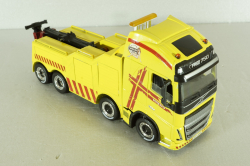 Volvo FH750, эвакуатор, желтый, SAL002, Salah43 1:43
