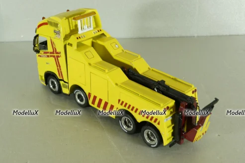 Volvo FH750, эвакуатор, желтый, SAL002, Salah43 1:43