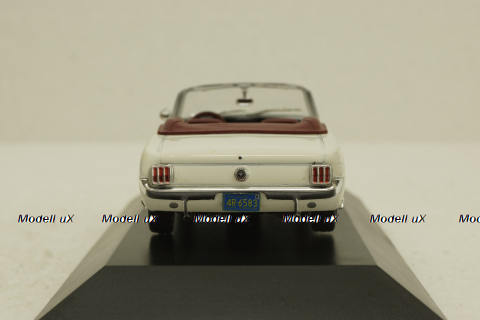 Ford Mustang Convertible 1964-1/2,  Ford Mustang Collection №4 1:43