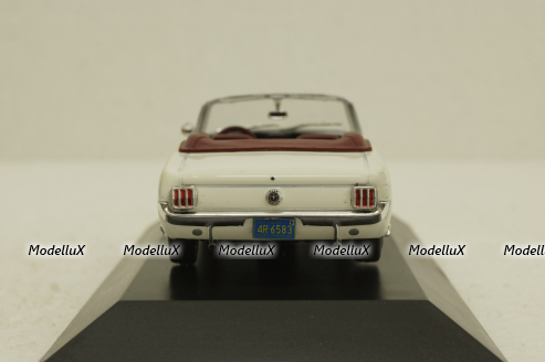 Ford Mustang Convertible 1964-1/2,  Ford Mustang Collection №4 1:43