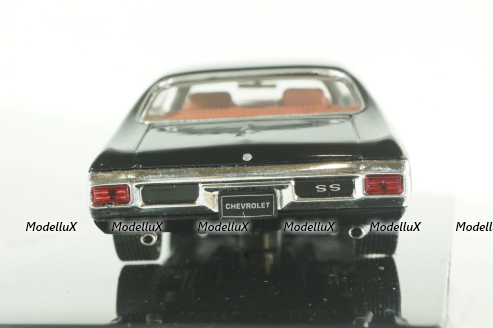 Chevrolet Chevelle SS  1970 black/red, CLC477N.22, IXO 1:43 