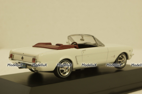 Ford Mustang Convertible 1964-1/2,  Ford Mustang Collection №4 1:43