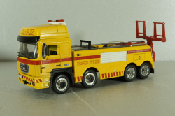 Краз-7133 эвакуатор, желтый, SAL001, Salah43 1:43