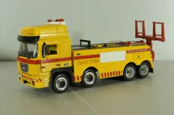 Краз-7133 эвакуатор, желтый, SAL001, Salah43 1:43