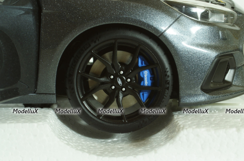 Ford Focus RS, 2016, grey, 72954, AutoArt 1:18