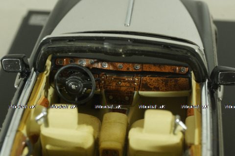 Rolls Royce Phantom Drophead Coupe, diamond black 2007, 05532DBK, Kyosho 1:43