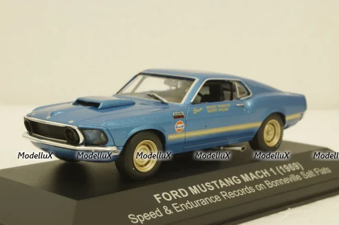 Ford Mustang Mach 1 Bonneville Salt Flats 1969, Ford Mustang Collection №9 1:43