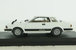 Nissan Silvia ZSE X 1979, white, Nissan collection vol.6, NC006, Hachette 1:43