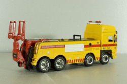 Краз-7133 эвакуатор, желтый, SAL001, Salah43 1:43