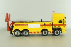 Краз-7133 эвакуатор, желтый, SAL001, Salah43 1:43