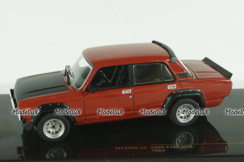 Ваз-2105 Lada 1200 VFTS 1983 red/black, CLC480N.22, IXO 1:43