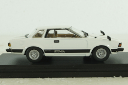 Nissan Silvia ZSE X 1979, white, Nissan collection vol.6, NC006, Hachette 1:43