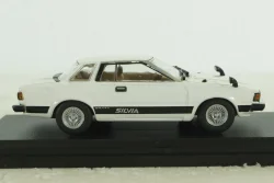 Nissan Silvia ZSE X 1979, white, Nissan collection vol.6, NC006, Hachette 1:43