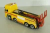 Краз-7133 эвакуатор, желтый, SAL001, Salah43 1:43