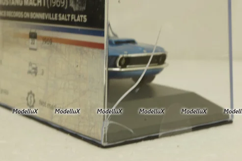 Ford Mustang Mach 1 Bonneville Salt Flats 1969, Ford Mustang Collection №9 1:43
