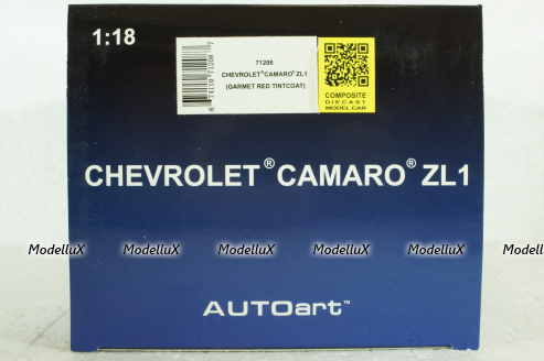 Chevrolet Camaro ZL1 2017, red, 71208 Autoart 1:18