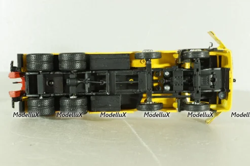 Краз-7133 эвакуатор, желтый, SAL001, Salah43 1:43