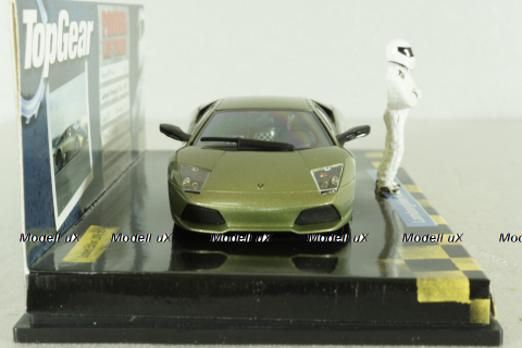 Lamborghini Murcielago LP640 2006 with figuren Stig, Top Gear, 519431032, Minichamps 1:43