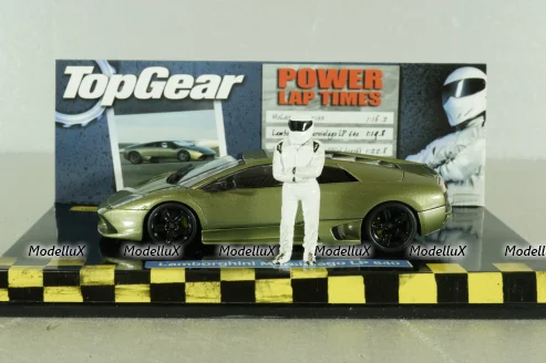 Lamborghini Murcielago LP640 2006 with figuren Stig, Top Gear, 519431032, Minichamps 1:43