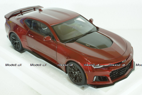 Chevrolet Camaro ZL1, 2017, red, 71208, AutoArt 1:18