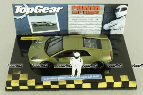 Lamborghini Murcielago LP640 2006 with figuren Stig, Top Gear, 519431032, Minichamps 1:43