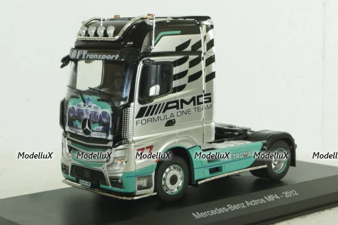 Mercedes Actros MP4 AMG 2012, Truck Tuning Collection #3, Hachette 1:43 с журналом