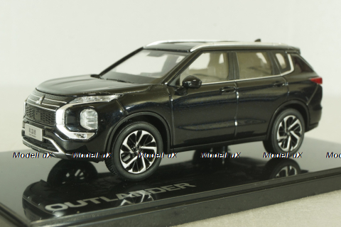 Mitsubishi Outlander 2022, black, CMD 1:43