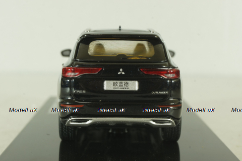 Mitsubishi Outlander 2022, black, CMD 1:43