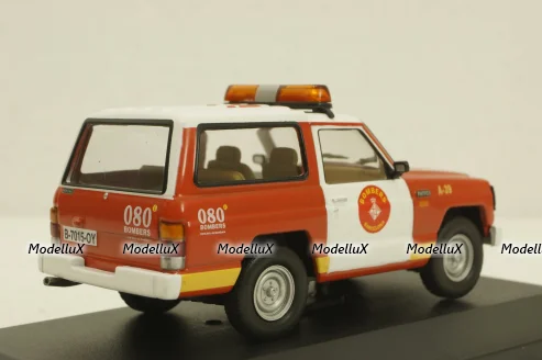 Nissan Patrol Barcelona bomb squad, fire engine,  1994, Altaya 1:43