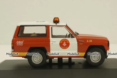 Nissan Patrol Barcelona bomb squad, fire engine,  1994, Altaya 1:43