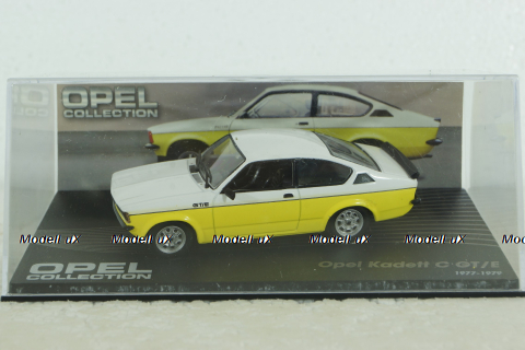 Opel Kadett C GT/E 1977 white, OPC010, Opel Collection #10 1:43