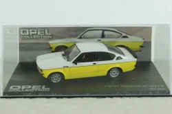 Opel Kadett C GT/E 1977 white/yellow, OPC010, Opel Collection #10 1:43