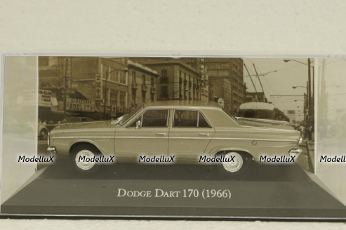 Dodge Dart 170, grey, 1966, Altaya 1:43