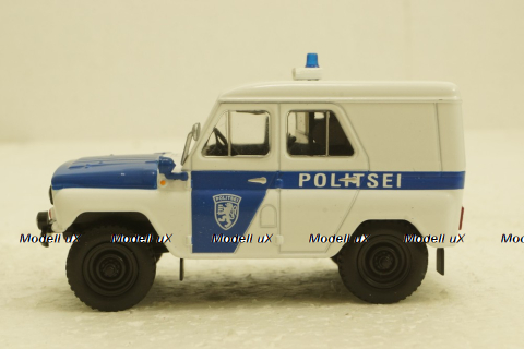 Уаз-469, Politsei, Полицейские Машины Мира №73, 1:43
