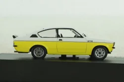 Opel Kadett C GT/E 1977 white/yellow, OPC010, Opel Collection #10 1:43