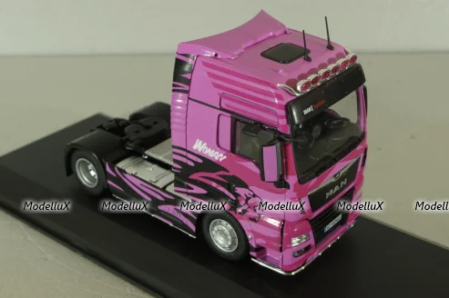 MAN TGX 2014, pink, Truck Tuning Collection #8, Hachette 1:43
