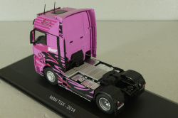 MAN TGX 2014, pink, Truck Tuning Collection #8, Hachette 1:43