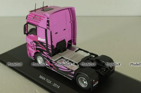 MAN TGX 2014, pink, Truck Tuning Collection #8, Hachette 1:43
