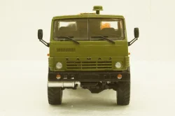 Камаз-4310, АЦ-7 бензовоз хаки/оранжевый, 102859, АвтоИстория 1:43