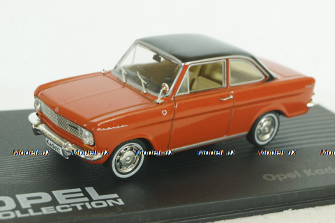 Opel Kadett A Coupe 1962 red, OPC012, Opel Collection #12 1:43