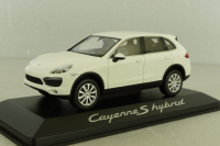 Porsche Cayenne S Hybrid (958) 2010, white, WAP0200040B, Minichamps 1:43 Уценка!