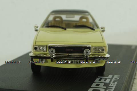 Opel Commondore B GS/E 1972, yellow, OPC014, Opel Collection #14 1:43