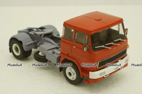 Skoda-110 тягач, красный, АвтоИстория 1:43