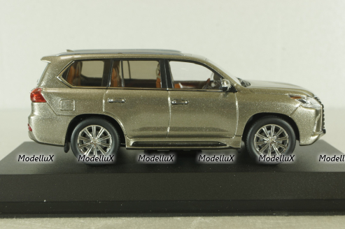 Lexus LX570 sonic titanium, kyo3674T, Kyosho 1:43