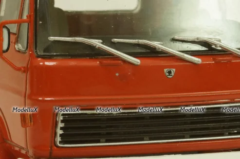 Skoda-110 тягач, красный, АвтоИстория 1:43