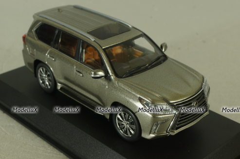 Lexus LX570 sonic titanium, kyo3674T, Kyosho 1:43