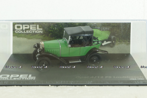 Opel 4/12 PS 1924 green, OPC022, Opel Collection #22 1:43