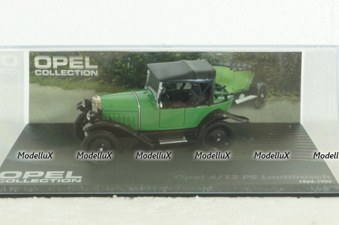 Opel 4/12 PS 1924 green, OPC022, Opel Collection #22 1:43